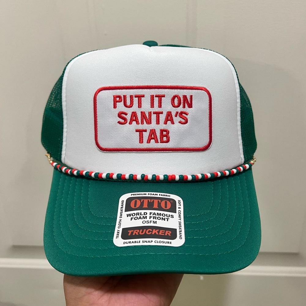Tucker Hat - Put it on Santa’s Tab
